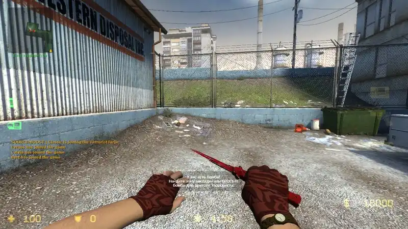Stiletto Knife Кровавая Паутина для CSS v34+
