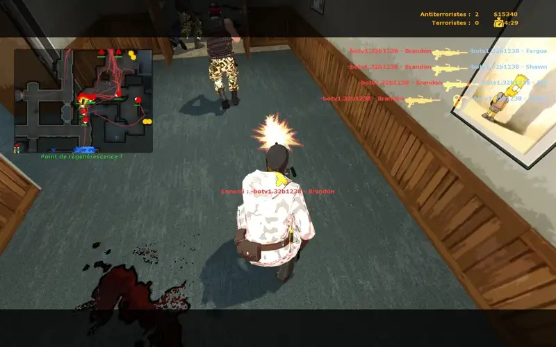 Bandage for flesh blood