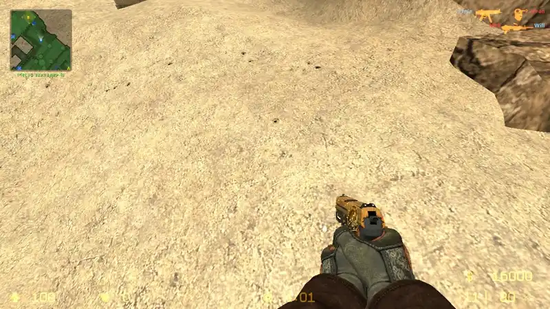 P2000 SCORPION WITH GOLD STICKERS